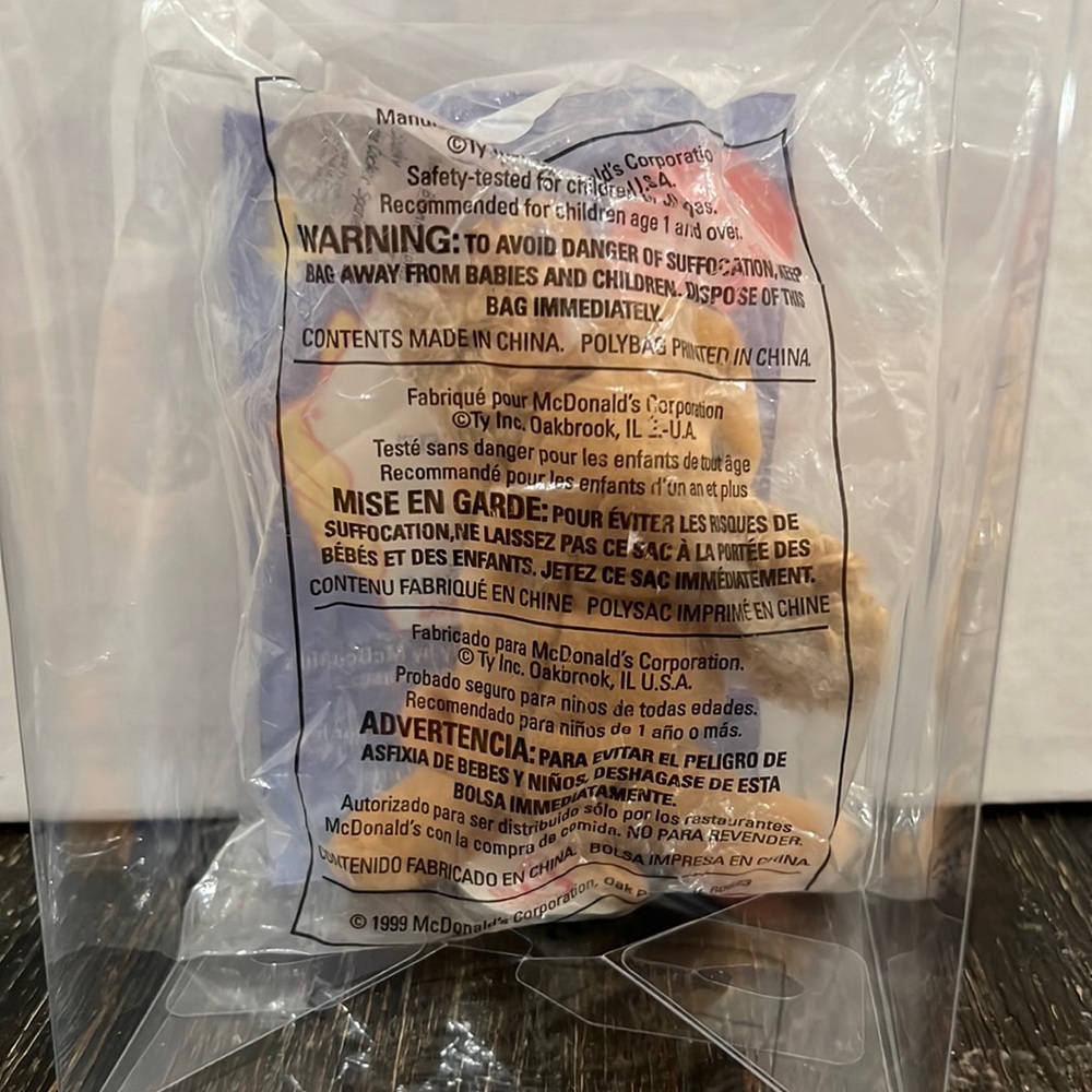 Highly Collectible Spunky The Cocker Spaniel from McDonalds Happy Meal.